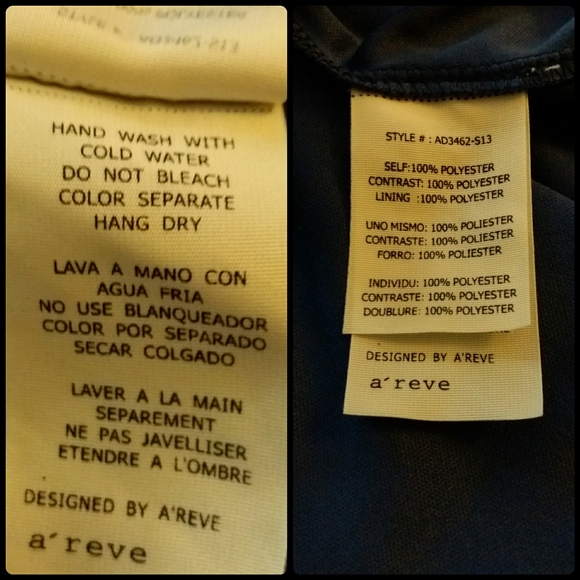 A'reve Lace Knee Length Dress - Picture 9 of 9